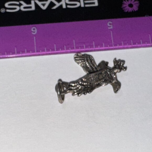 Sterling Silver Eagle Pendant - Picture 15 of 16